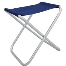 Tabouret Fermé De La Plage En Aluminium Et Textilene