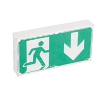 Notleuchte Ura Uraone Sati Led Transluzent 211x110x40 Mm