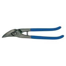 Tijera de chapa para cortes rectos y curvos – Acero inoxidable – Longitud de corte 1 3/8" – Empuñaduras lacadas