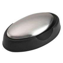 Stainless Steel Finger Fresh Bar – Soap Dish – Odour Remover for Garlic, Onion, Fish – Chemical-Free – Kitchen Craft