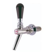 Zapfhahn, Kompensatorhahn, Bierzapfhahn, Schankhahn Aus Chromnickelstahl, Modell - V10, Poliert, Gewindelänge: 35 Mm