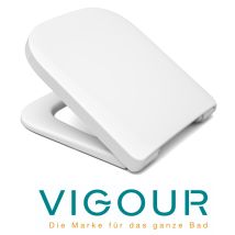 Vigour - Derby Wc-sitz Mit Absenkautomatik Und Takeoff Funktion, Weiß