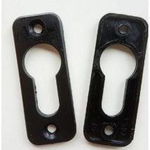 Escudo de cerradura TESA 44200NE – Metal – Protección adicional para puertas metálicas