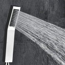 Pair Pommeau De Douche En Laiton, Haute Pression, Style L, Finition Chromée