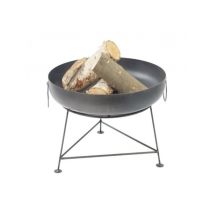 Brasero FERA 60 cm – Acier – Jardin piscine – Largeur, Matières, Longueur, Hauteur, Combustible feu