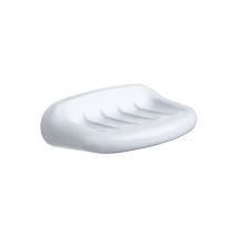Olympia Badezimmer-Seifenschale 6630501 – Weiß – Minimalistisches Design – Pflegeleicht – Tatay