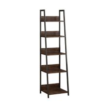 Rebiko - Bücherregal Industrielles Braun 170x33,8x30 Cm