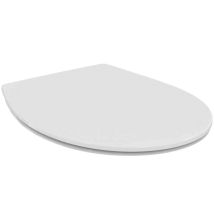 Porcher – Toilettensitz Eurovit – Weiß – Kunststoff – Gebogen – 36,5 cm x 44,5 cm x 4 cm – 1,3 kg