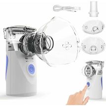 Moonstars - Inhalateur Nébuliseur Portable, Mini Inhalateur Atomiseur, Technologie De Maillage De Nébuliseur Portable, Inhalateurs Électriques 