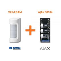 Sensore Esterno Doppia Tecnologia Wireless Pir+mw 12m 90° + Modulo Ajax 38184 - Vxs-rdam - Optex