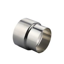 Adattatore Per Tubo Riduttore Per Tubo Stufa In Acciaio Inossidabile Adattatore Per Canna Fumaria - Ø80mm / Ø60mm(1 Pz)