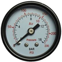 Manometro 9415451 Collegamento (manometro): Lato Posteriore Filetto Esterno 1/4 1 Pz. - Aerotec