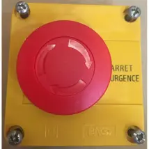 Baco - Bx10310 Emergency Stop Switch - Rotation - 1n/c 6a 230vac