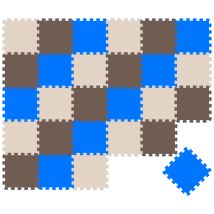 Littletom - 27 Pezzi Tappetino Puzzle Per Bambini-30x30 Tappeto Neonato Tatami Gioco Bimbo