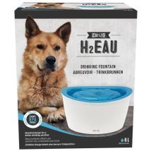 Fontana Per Cani Hagen Dog It 6 Litri Bianca E Blu