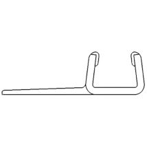 Kinedo - Vertikale Einlippendichtung Duschabtrennung Glas 6 Mm, 2 Meter