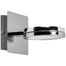 Lightme Aqua Lm85636 Lampada Da Parete A Led Gx53 6 W Led (monocolore) Cromo