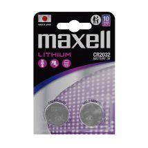 Maxell - 2 Batterien De Knopfzelle Cr2032 De Lithium, Durchmesser De 20 Mm