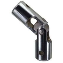 Genouillère Articulation Pour Volet Roulant 12 Mm – Acier Nickelé Durable – Installation Facile Sur Tiges Et Tringles 12 Mm