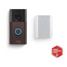 Timbre Con Vídeo Inalámbrico Ring Hd 1440p Bronce Veneciano