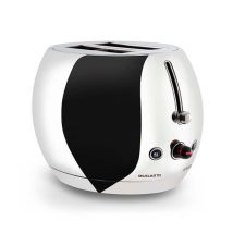 Bugatti – Romeo Chrome Toaster – 18/10 Stainless Steel – 20(H) x 21(W) x 30(L) cm – 7 Browning Settings