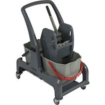 Sprintus – Carrello di pulizia CombiX 2 secchi da 25 l – Altezza 1010 mm – Ideale per pulizia professionale