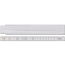 Bmi - Gliedermaßstab 9072 Länge 2 M Breite 16 Mm Mm/cm Eg Iii Buche Weiß