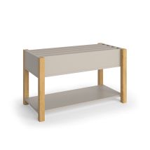 Vitalispa - Bibliothèque Enfant Malia, Chêne Cachemire, 80x46cm