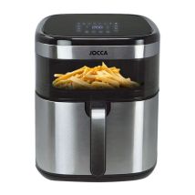 Freidora De Aire Caliente - Jocca - 2385 - 10l - Con Visor - 30,5x43,5x36,4 Cm