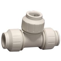 Raccord fileté en T – PM0208E – Raccord pour compresseur – Filetage plomberie, Quantité par pack, Matières, Configuration raccord, Forme du raccord, 