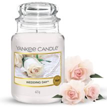 Yankee Candle - Candela Profumata Giara Grande Wedding Day Fino A 150 Ore