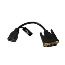 Adaptador Hdmi/dvi - Connectland - 20 Cm - Hdmi Hembra 19 Pines - Dvi-d Macho 24+1 - Conectores Dorados