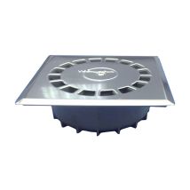 Scarico Sifonico Verticale Standard In Pvc, Acciaio Inox T-88 I, 15 X 15 Cm/165 X 165 X 50,5 Mm/ø50 Mm
