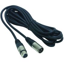Cavo di collegamento XLR 10m – protezione antipiega – 2 x 0,75 mm² – ETT