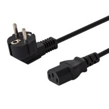 Cl-98 Kabel De Übertragung Schwarz 1,8 M Iec C13 Stecker Typ E - Savio