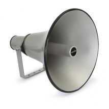 Avertisseur Sonore Fonestar Ti-14 Avec Transformateur De Ligne 100v, Puissance 25w, Matériau En Aluminium, Couleur Grise, Angle De Détection 110