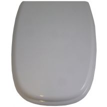 Sedile WC Bianco Hatria Adria – MDF e PVC – Interasse di fissaggio 15.5 cm