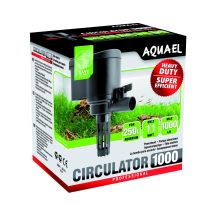 Aquael CIRCULATOR 1000 – Pumpe für Süßwasser- und Meerwasseraquarien – 1000 L/h – 11 W – 110 cm Förderhöhe