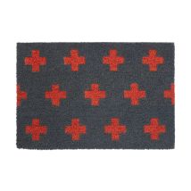 Wadiga – Contemporary Coir Doormat – Durable, Water Resistant, Non-Slip PVC Backing – Ideal for High Footfall Areas
