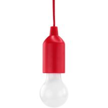Hycell 1600-0176 Pull-light Pl Led (monocolore) Luce Da Campeggio 25 Lm A Batteria 50 G Rosso