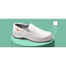 Zapato De Sanidad Antibacteriano Con Corte De Microfibra D'Cover Oekotex Dian Marsella 40 Blanco
