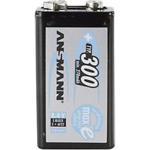 Batteria Ricaricabile 9v Ansmann Nimh 300 Mah 1pz