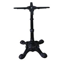 Ce155 Ghisa Ornato Gamba Tavolo Base, Nero - Bolero