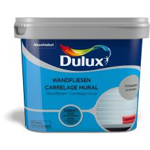 Dulux Fresh Up Wandfliesenfarbe Glänzend, Frische Farbe Für Ihr Bad, Titanium, 750 Ml