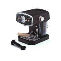 Macchina Caffé Express Semi-automatica Caprizze Kai 1050 W 15 Bar Capacitá Per 5 Tazzine Con Vaporizzatore Colore Nero Opaco