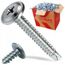 Vis Auto-perceuses 4,2x32mm - Métal - 500 Pièces - Galvanisé - Résistant Et Durable
