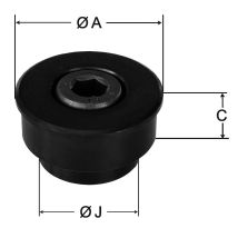 Röhm Tensor, Tamaño 160/200, Para Mandíbulas De Apoyo - 169391