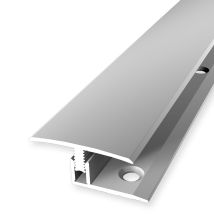 Proviston - Bergangsprofil Laminatausgleich Breite: 31.5 Mm Höhenausgleich: 7 - 12 Mm Länge: 2000 Mm Aluminiumprofil Silber 1 Stück