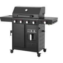 Barbecue À Gaz Cookingbox Airgrill 4sb 15,5 Kw Noir