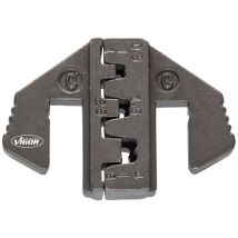 Crimp-einsatz C: Für Offene, Unisolierte Kabelschuhe Von 0,5 - 6,0 Mm² (breite Bis 6,3 Mm) - Vigor